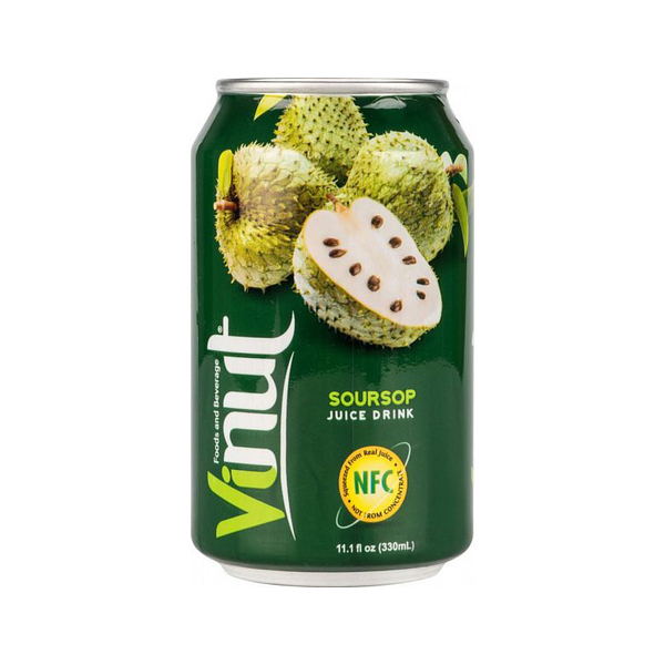 Напиток сокосодержащий Vinut сок гаунабаны 0,33 мл.