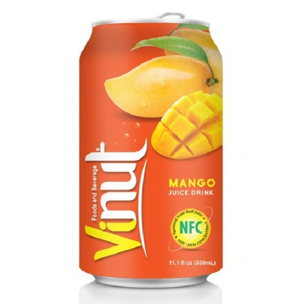 Напиток сокосодержащий Vinut сок манго 0,33 мл.